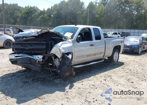 2011 Chevrolet Silverado 1500 Lt из США, поврежденный, VIN 1GCRCSE07BZ416581